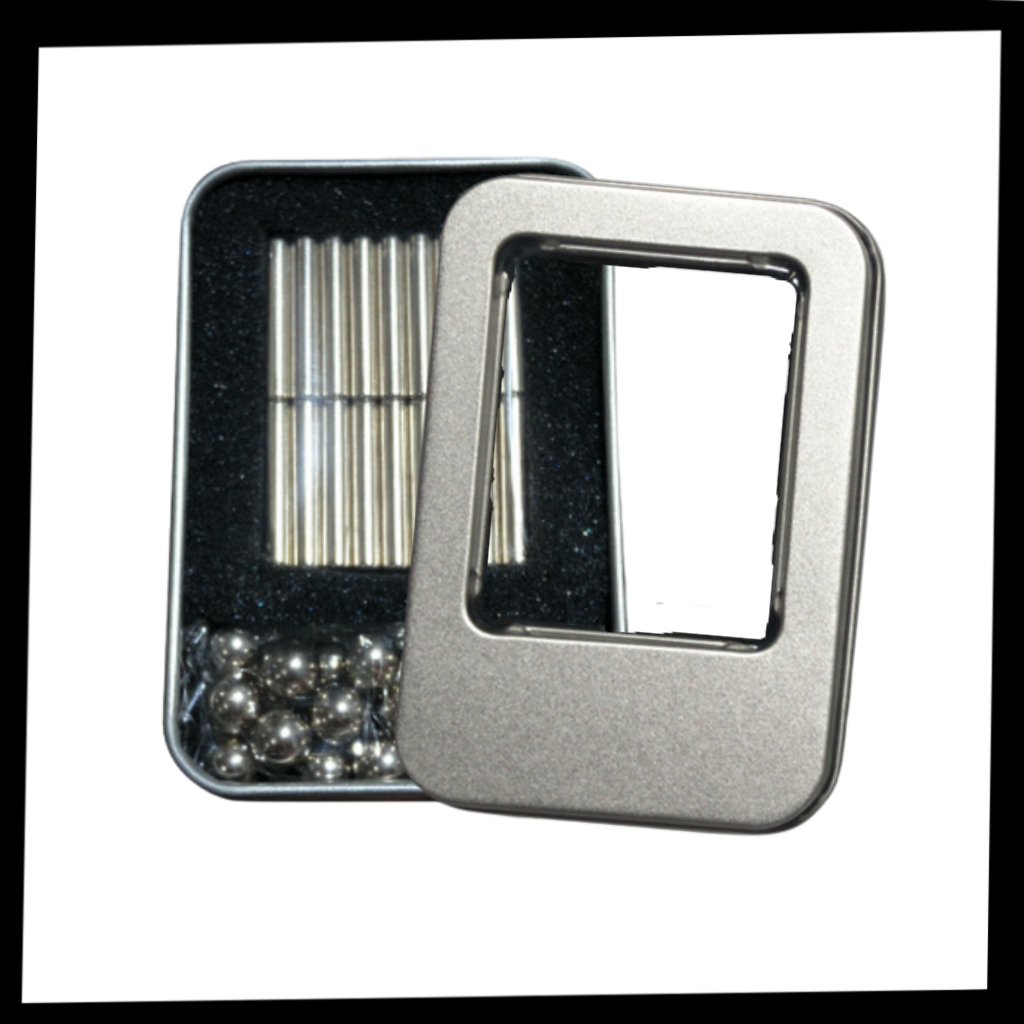 Bâtons et billes de construction magnétiques - Ozerty