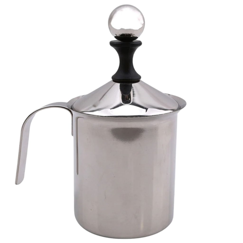 400ml stainless steel manual frother