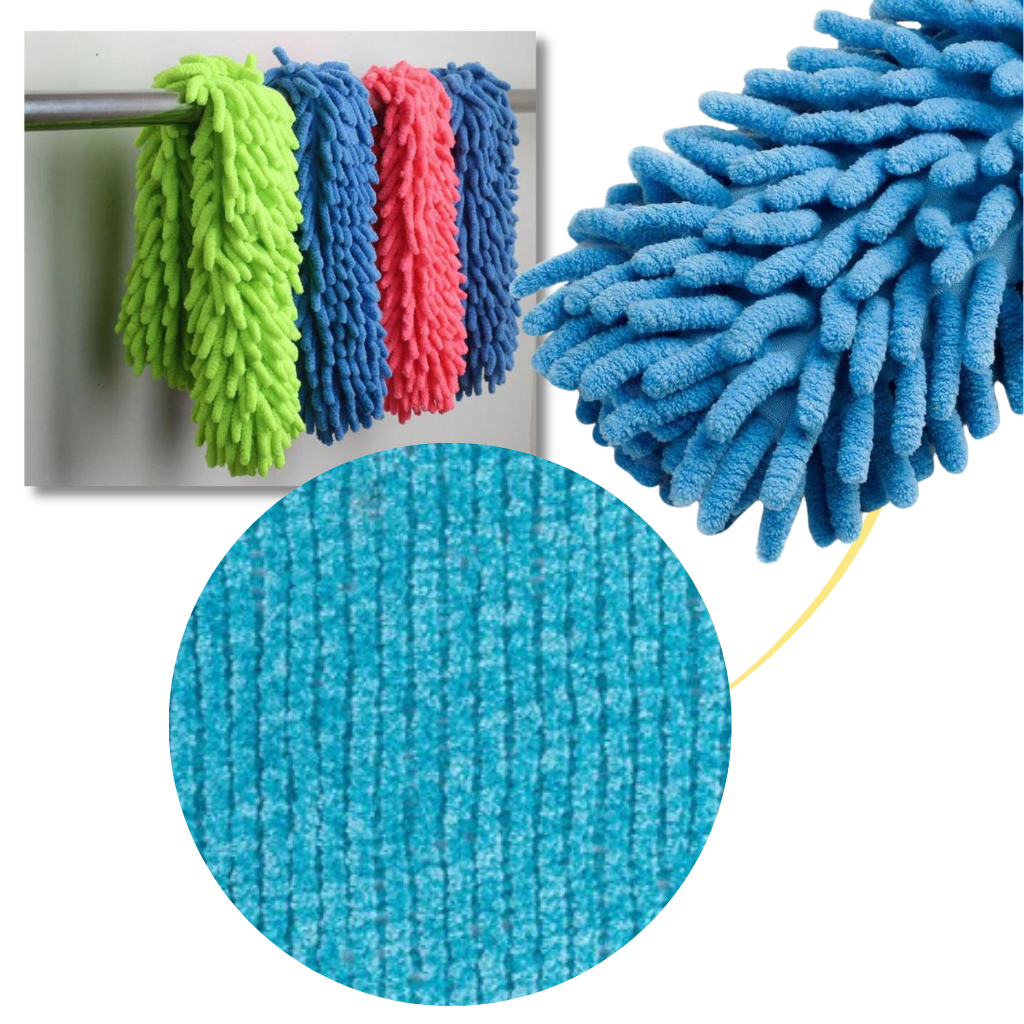 Plumeau de nettoyage flexible en microfibres - Ozerty