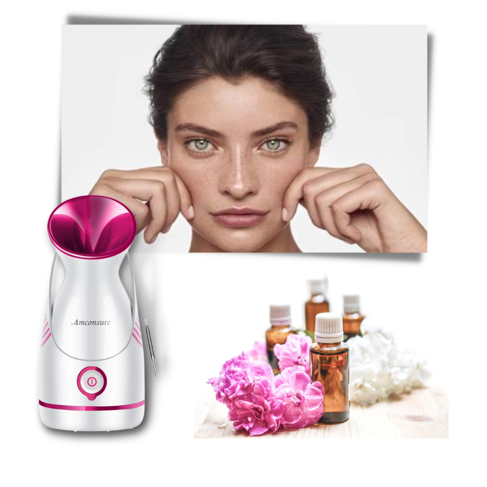 Humidificateur portatifs à effet sauna pour visage - Ozerty