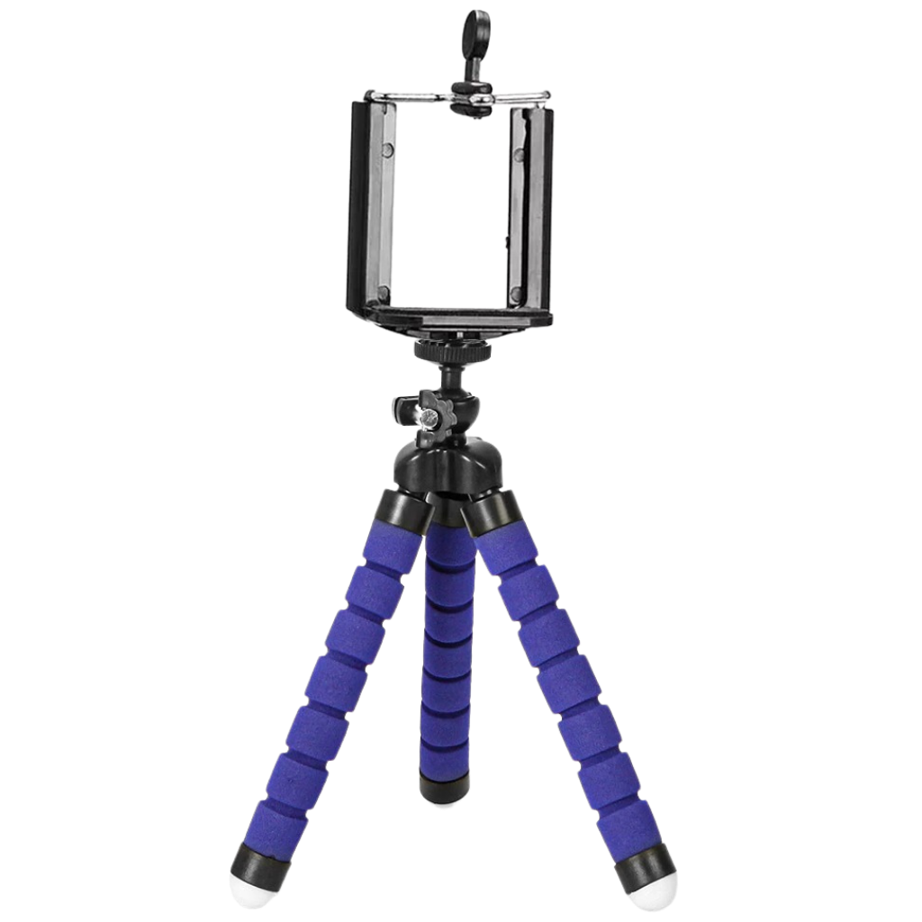 Flexible mini tripod for phone