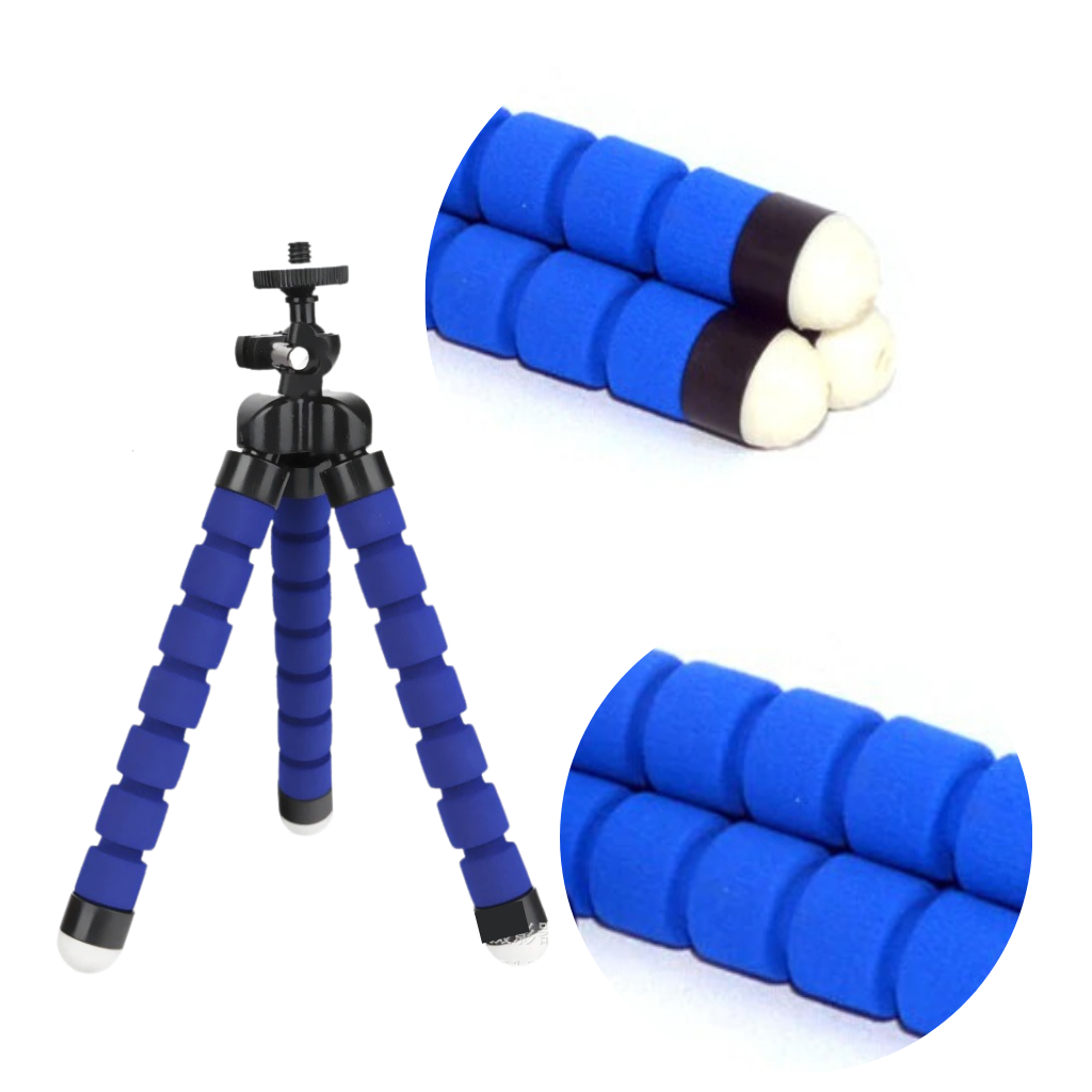 Mini trépied flexible pour téléphone - Ozerty