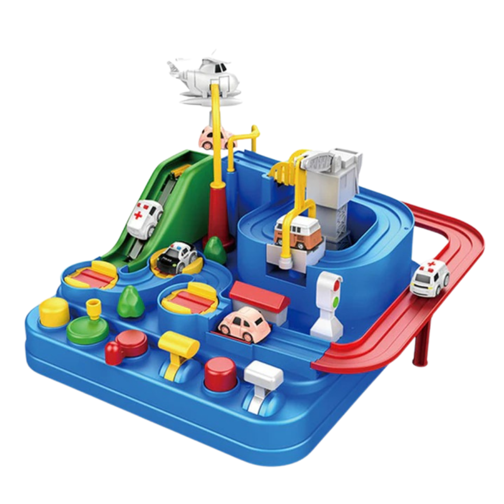 Mechanical track toy for children