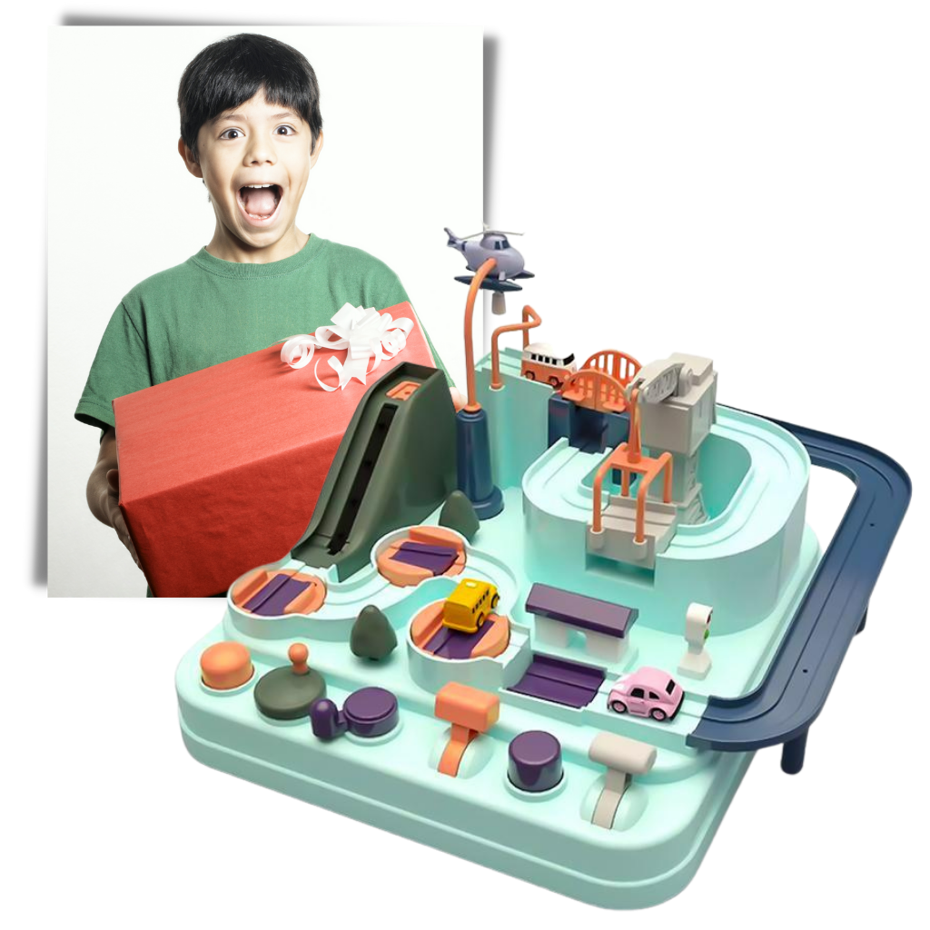 Jouet de piste mécanique pour enfants - Ozerty