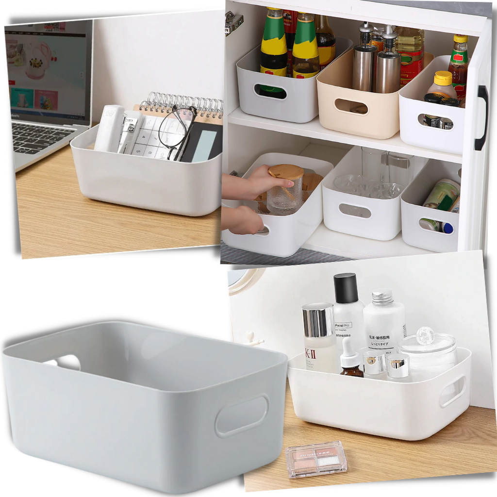 Panier de rangement polyvalent en plastique - Ozerty