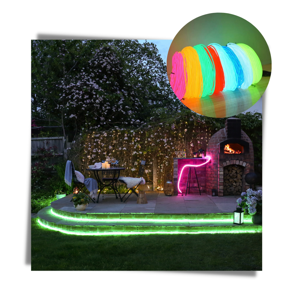 Fil LED néon coloré - Ozerty