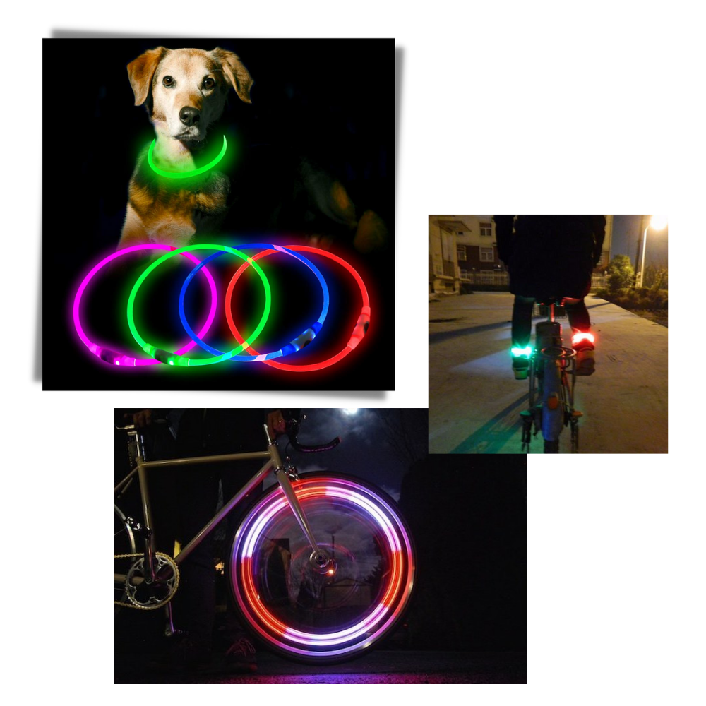 Fil LED néon coloré - Ozerty