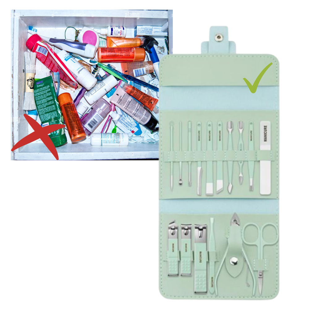 Ensemble de manucure portable - Ozerty