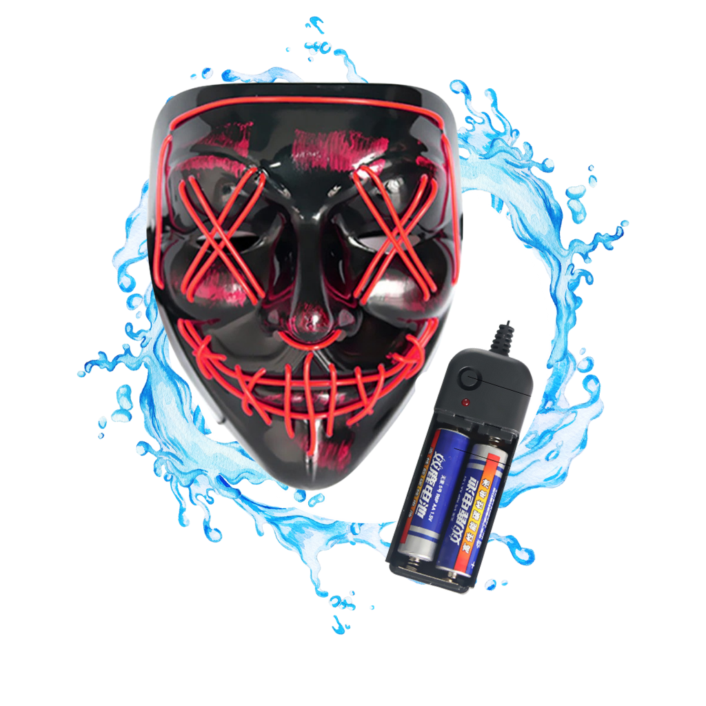 Masque à néon LED - Ozerty