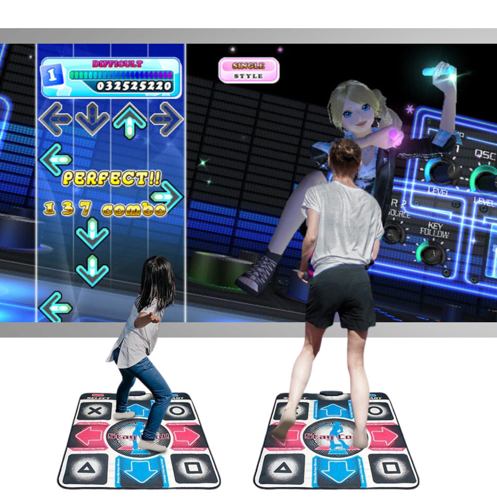 Tapis de danse USB antidérapant - Ozerty