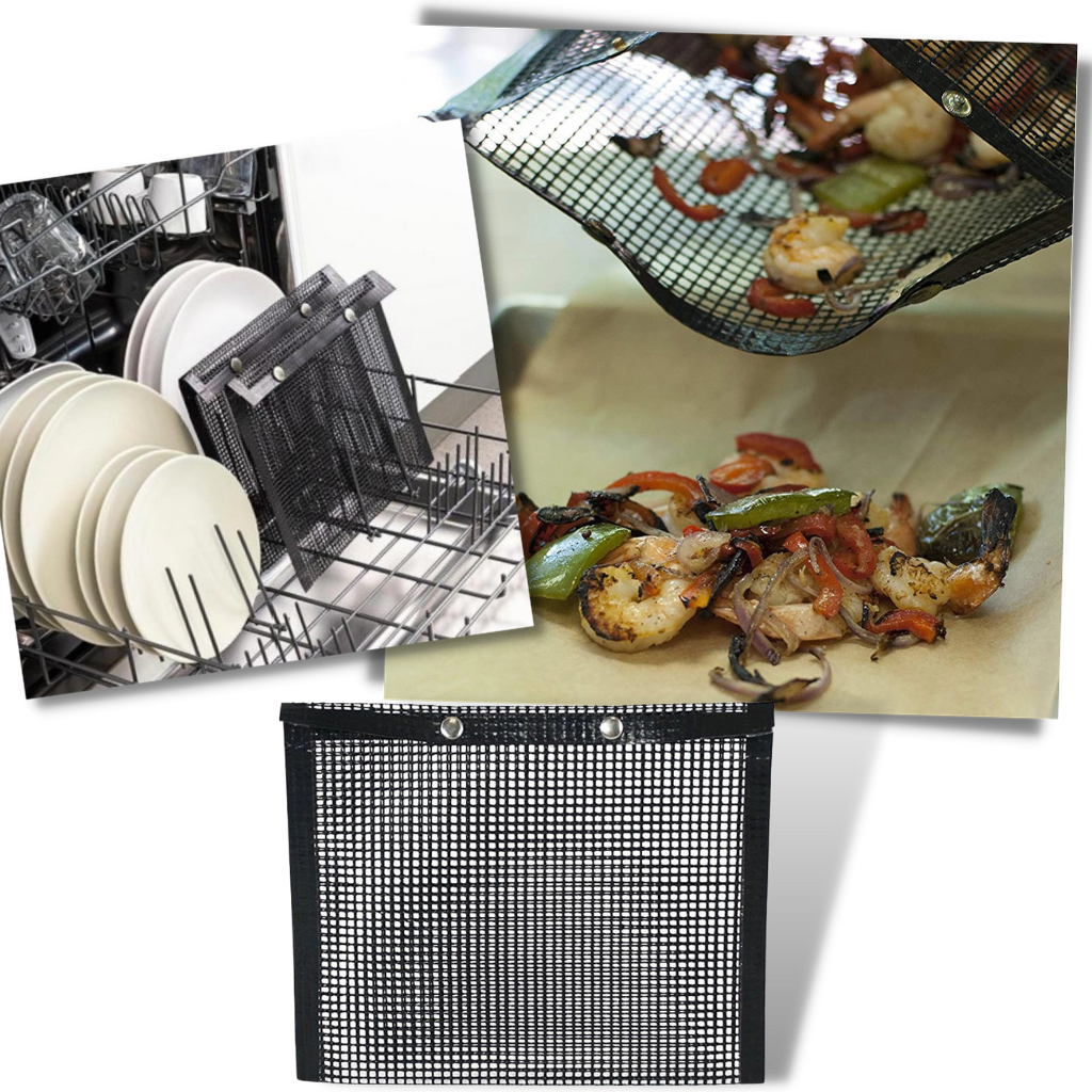 Non-stick BBQ cooking bag