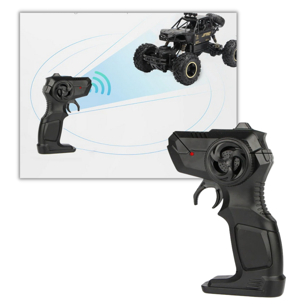 Voiture tout-terrain 4 roues motrices télécommandée - Ozerty