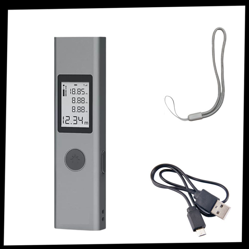 Télémètre laser numérique intelligent - Ozerty