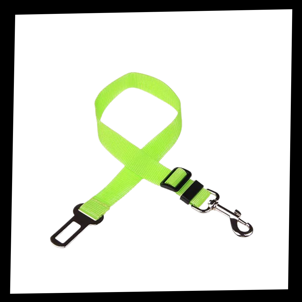 Ceinture de sécurité réglable et résistante pour chiens en voiture - Ozerty