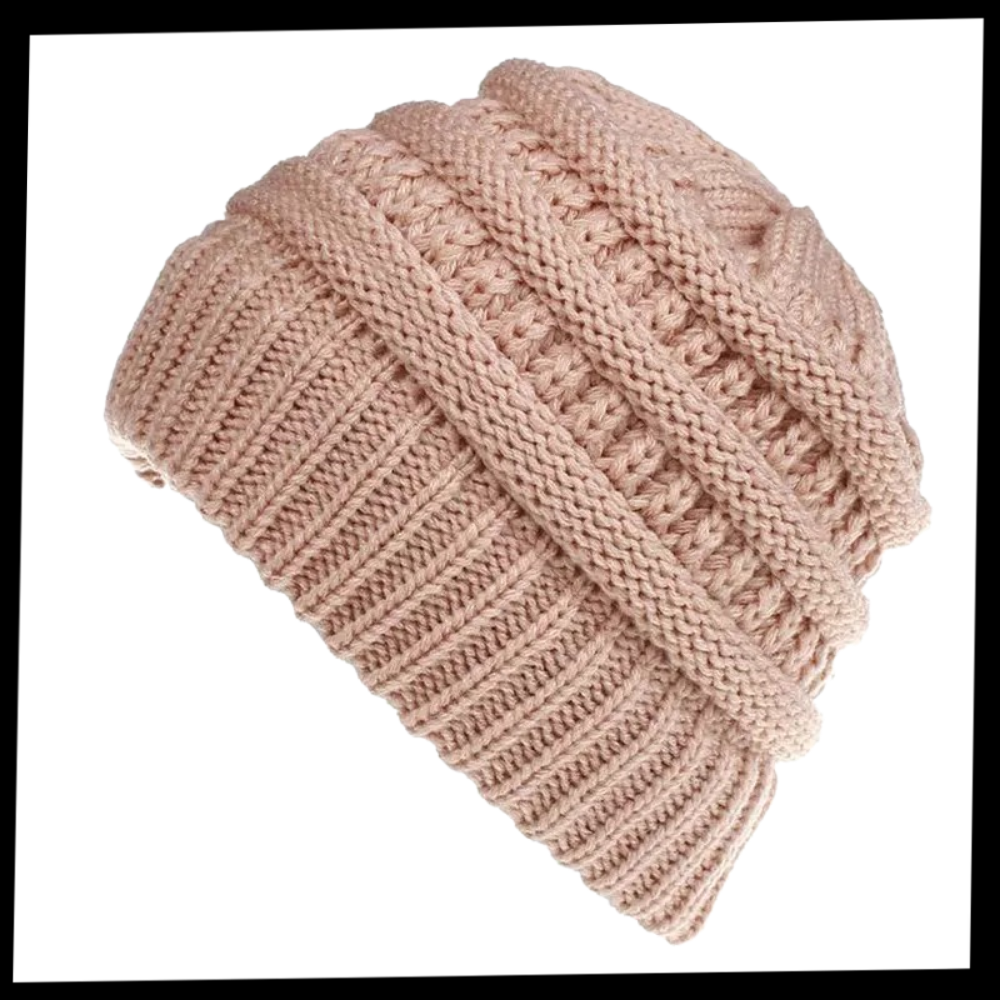 Bonnet pour queue de cheval et chignon en désordre - Ozerty