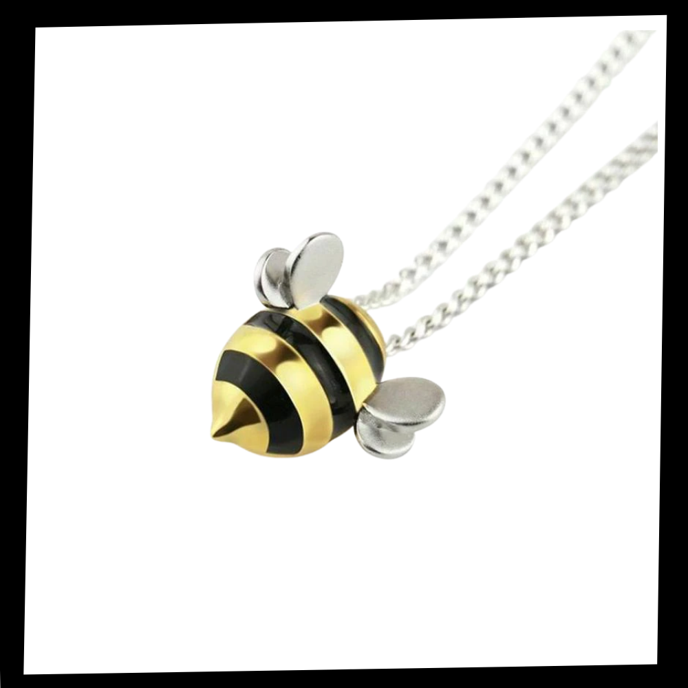 Collier en forme d’abeille - Ozerty