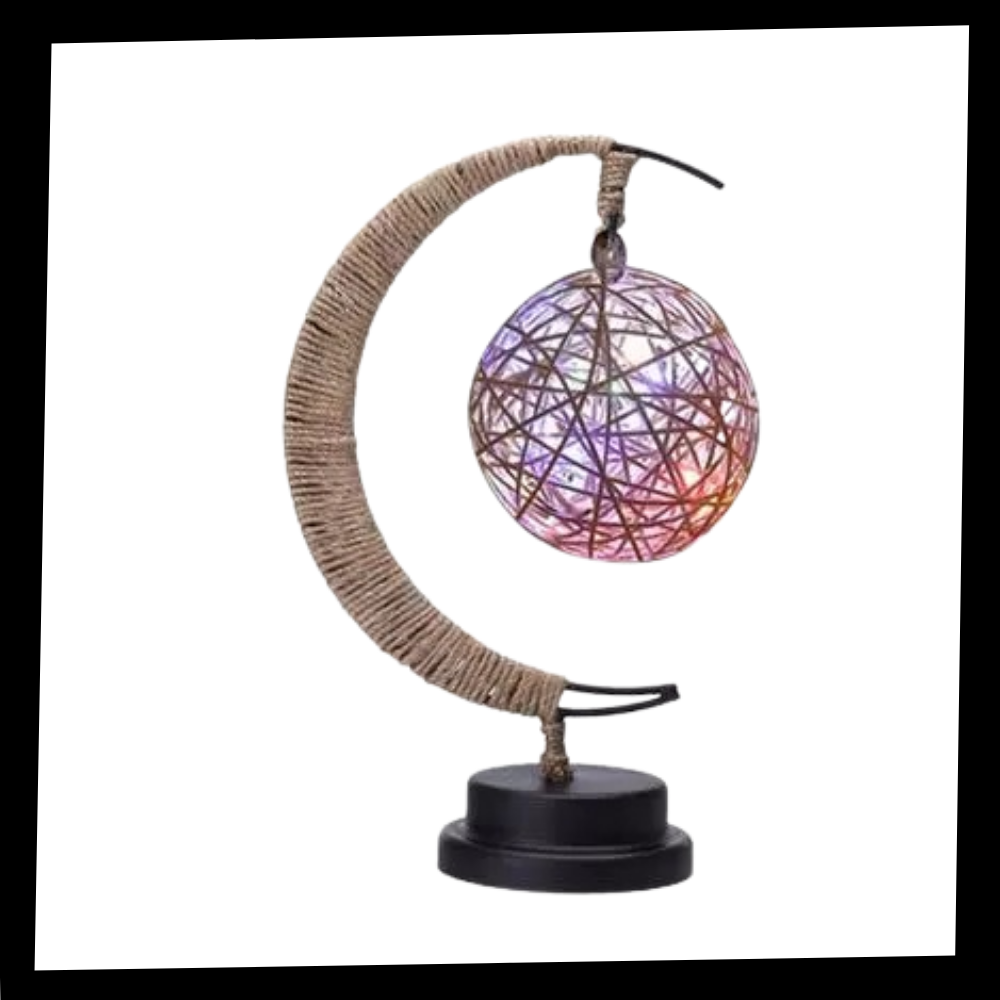 Lampe led "Lune" enchantée - Ozerty