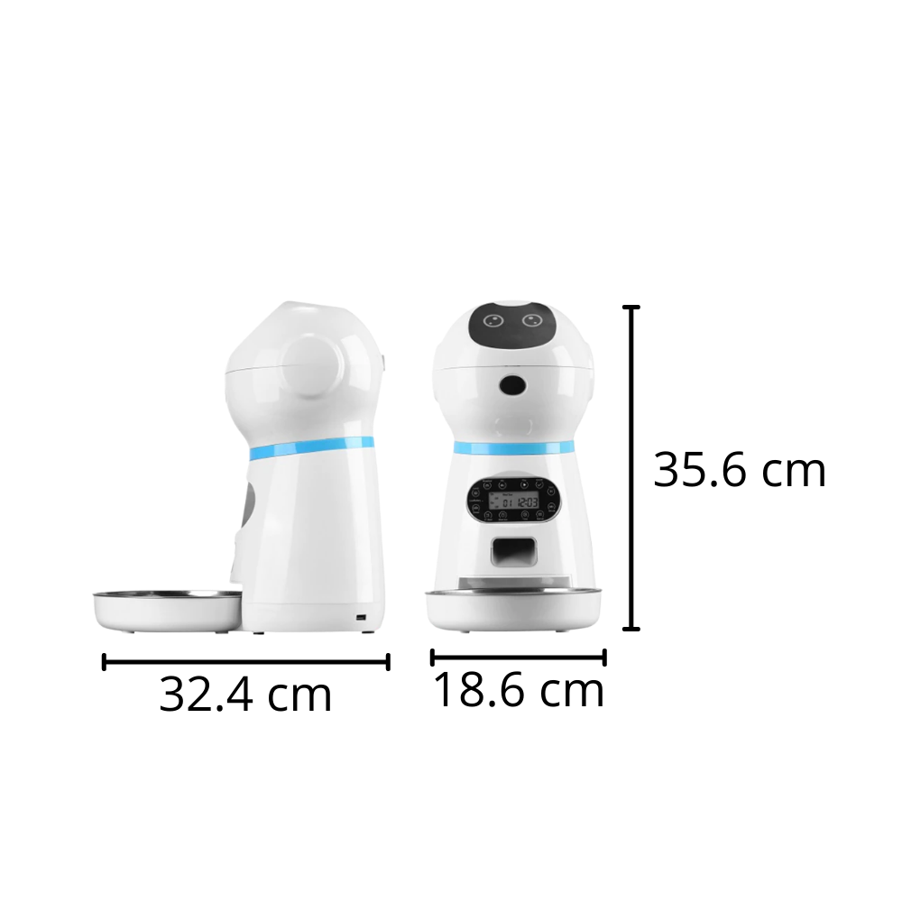 Distributeur automatique de nourriture pour animaux de compagnie - Ozerty