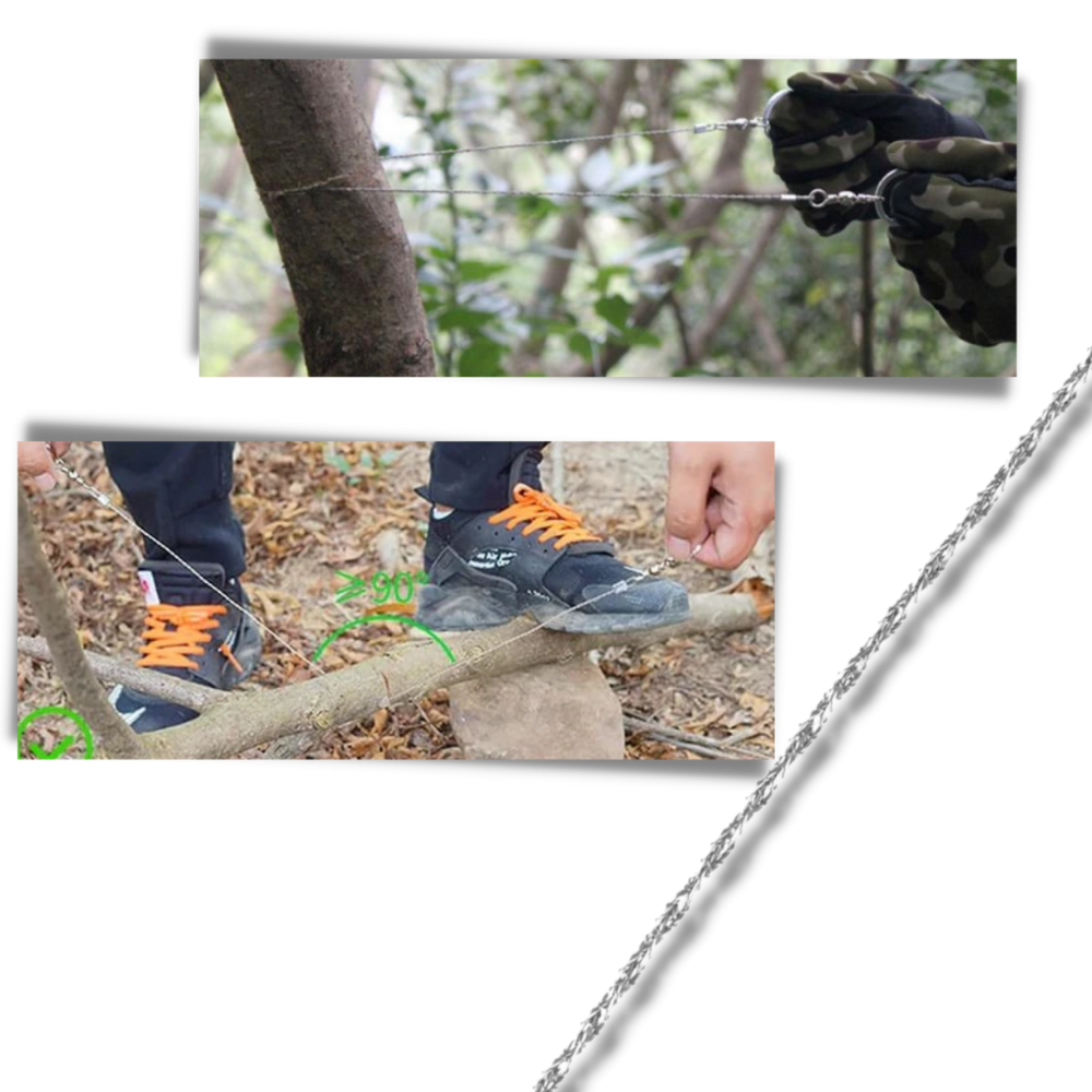 Scie à fil d'acier portative - Ozerty