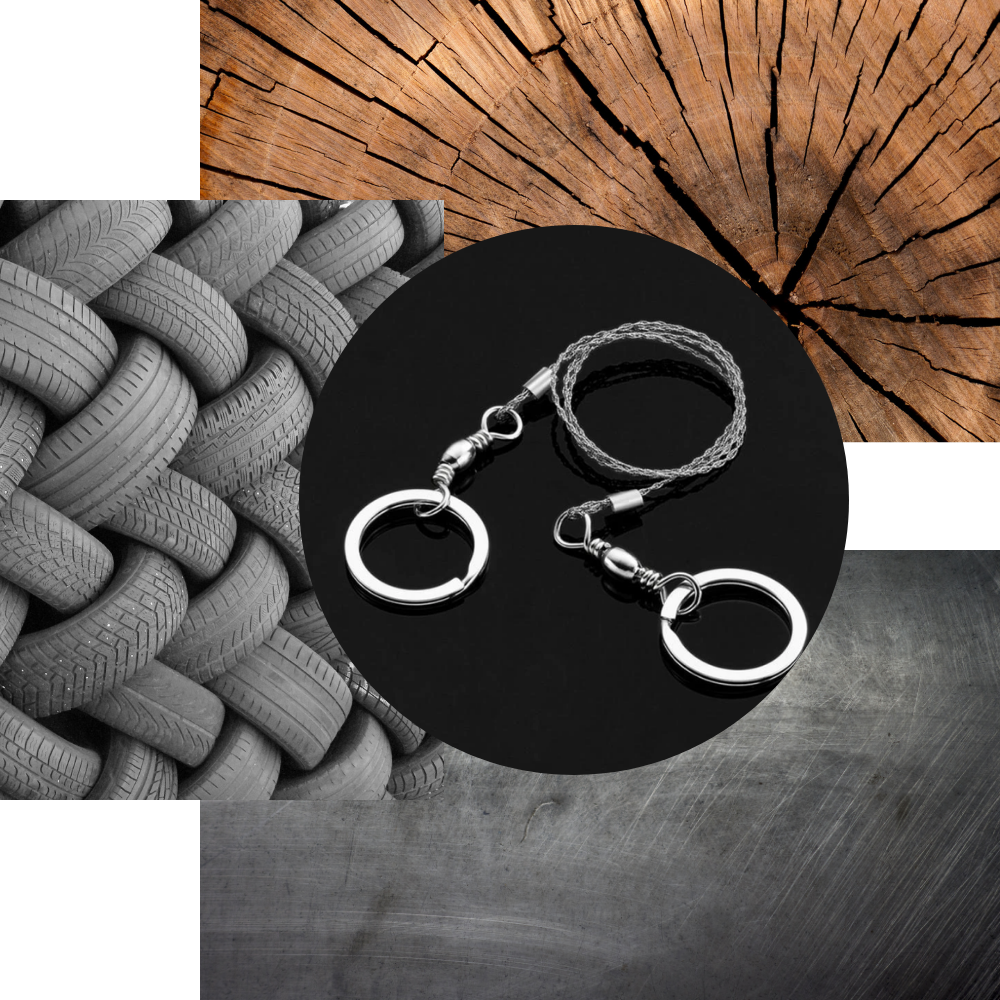 Scie à fil d'acier portative - Ozerty