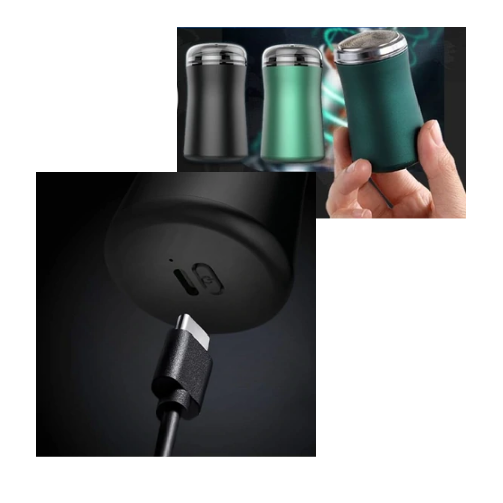 Rasoir électrique portable rechargeable - Ozerty