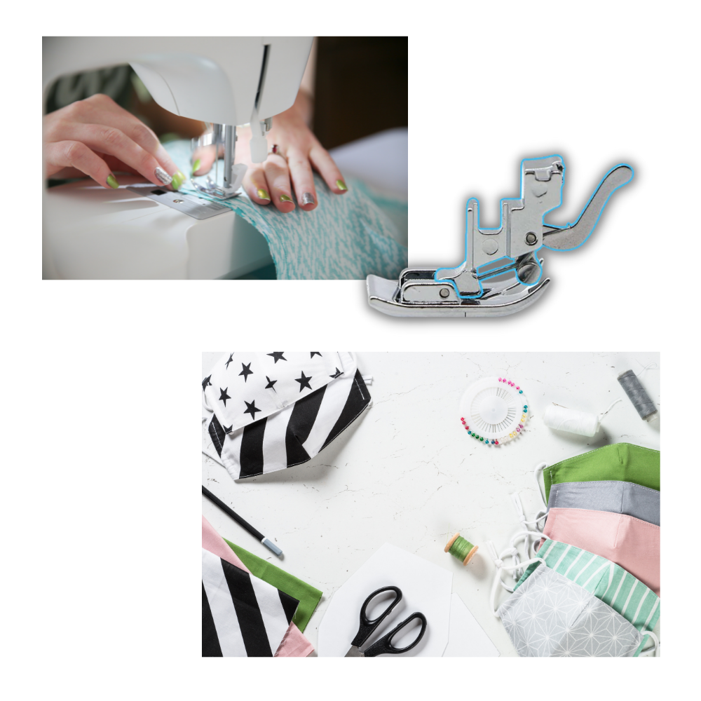 Lot de 32/42 pieds-de-biche pour machine à coudre - Ozerty