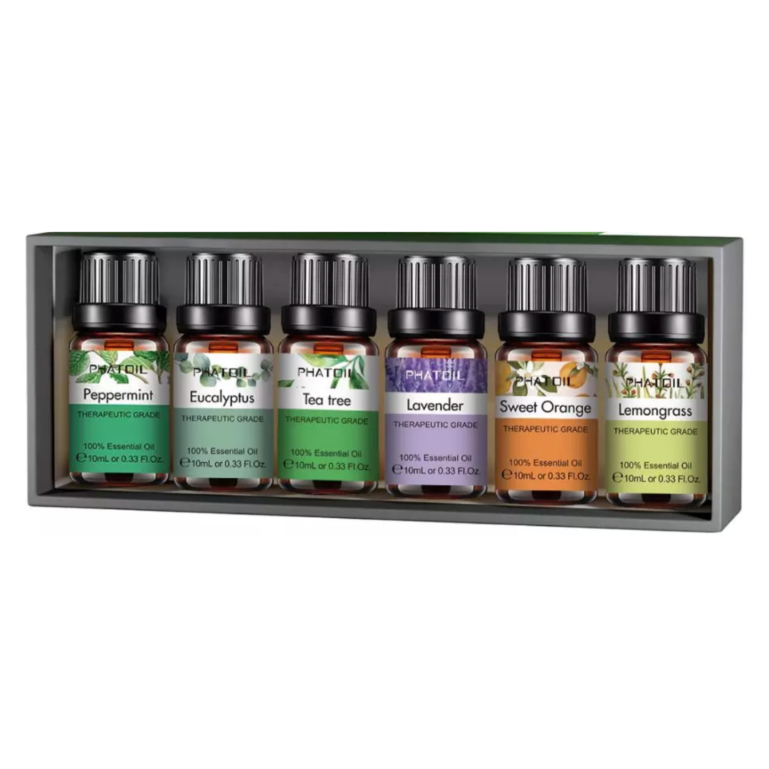 Pack of 6 essential oils