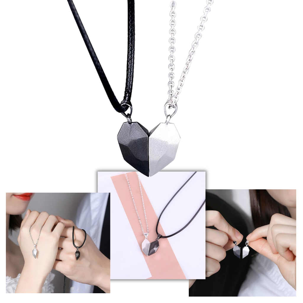 Paire de colliers magnétiques