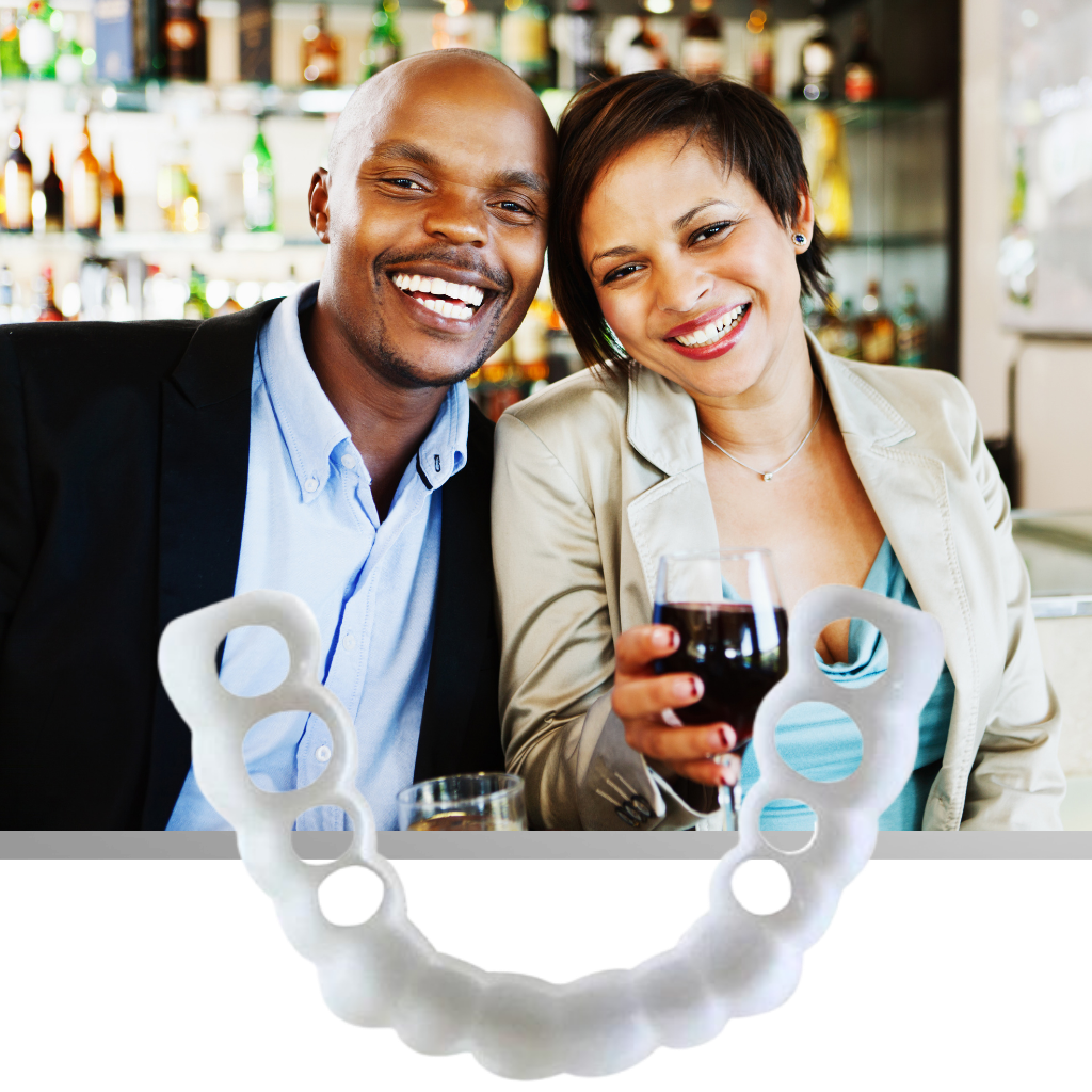 Couverture dentaire sourire parfait - gouttière confortable - Ozerty