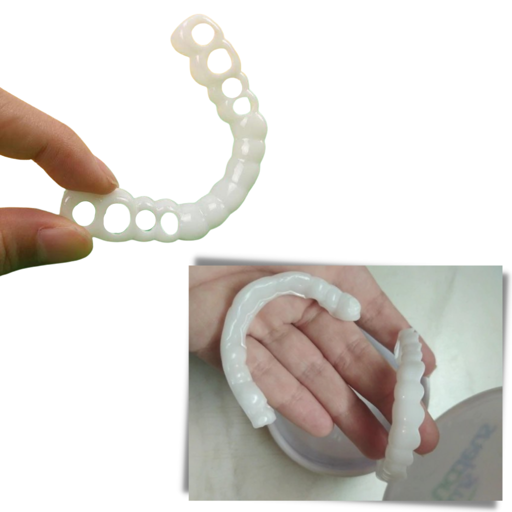 Couverture dentaire sourire parfait - gouttière confortable - Ozerty