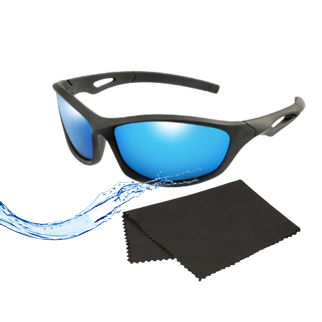 Lunettes de soleil de sport polarisantes avec sangle pour enfants - Ozerty