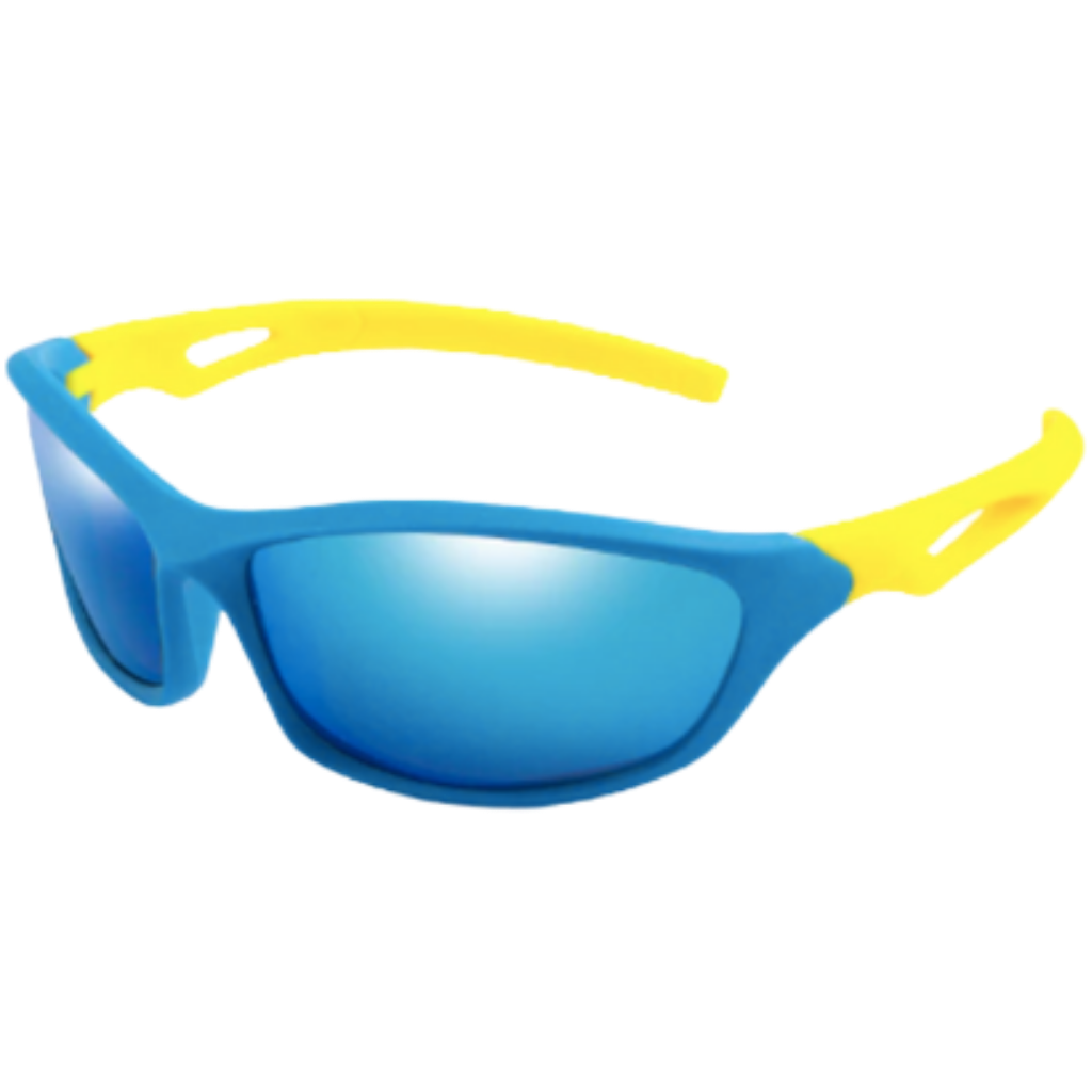 Lunettes de soleil de sport polarisantes avec sangle pour enfants  - Ozerty
