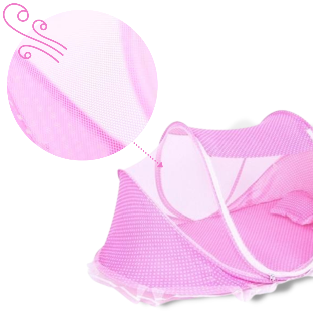Lit pour bébé anti-moustiques et portable - Ozerty