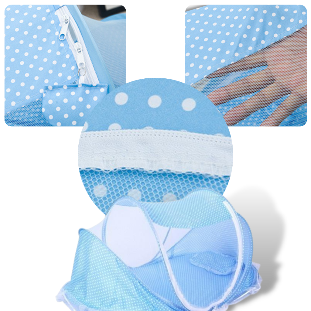 Lit pour bébé anti-moustiques et portable - Ozerty