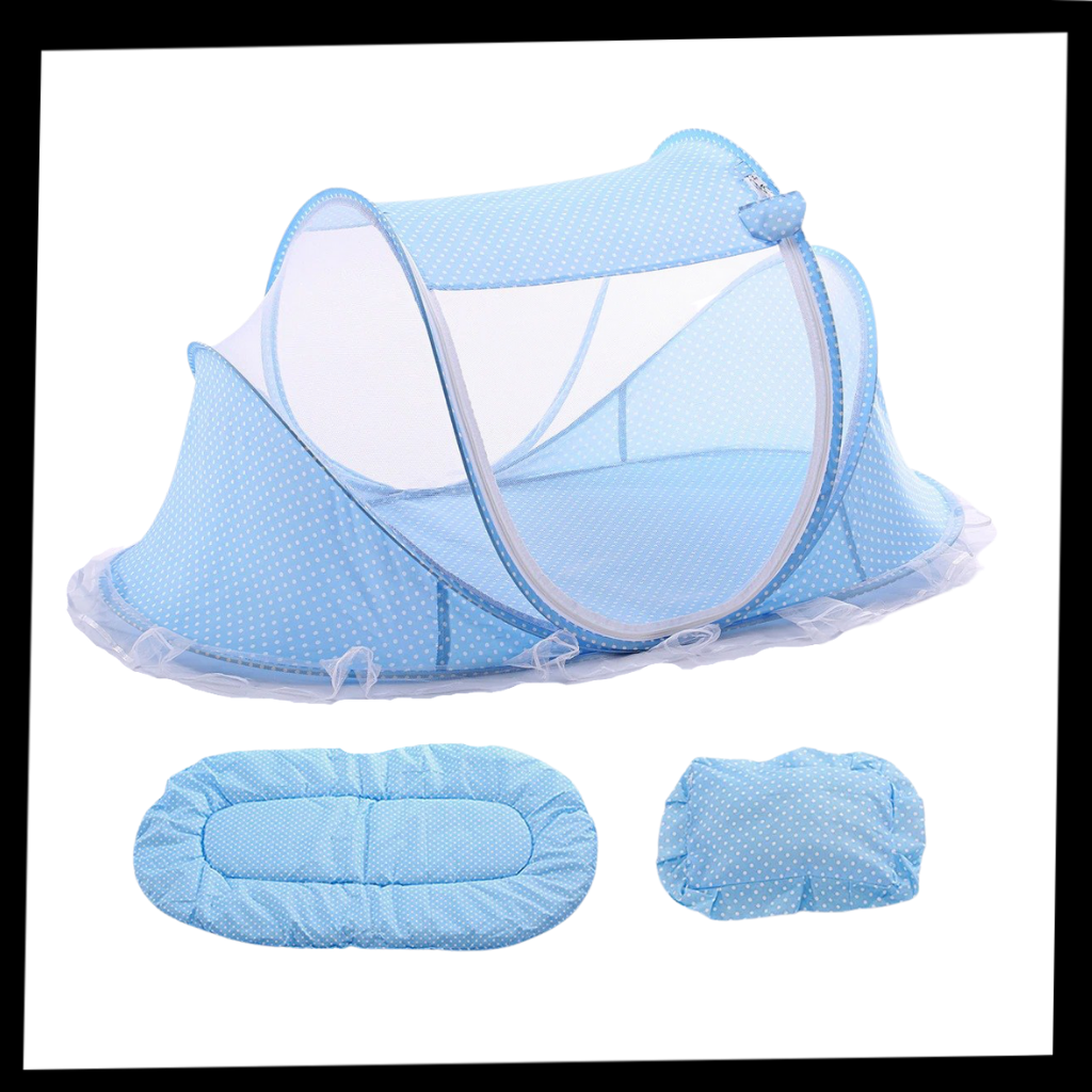 Lit pour bébé anti-moustiques et portable - Ozerty