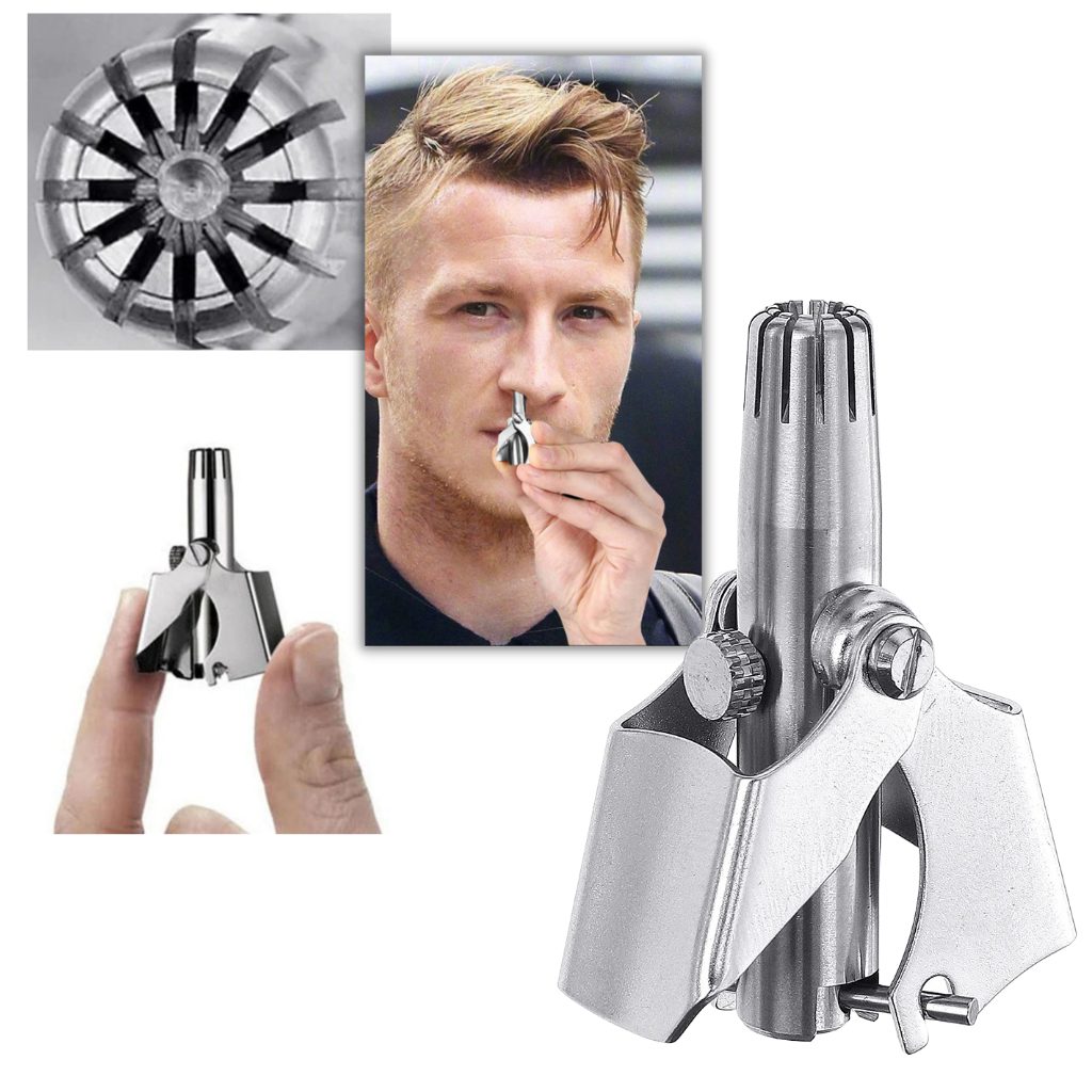 Tondeuse manuelle portable pour les poils du nez