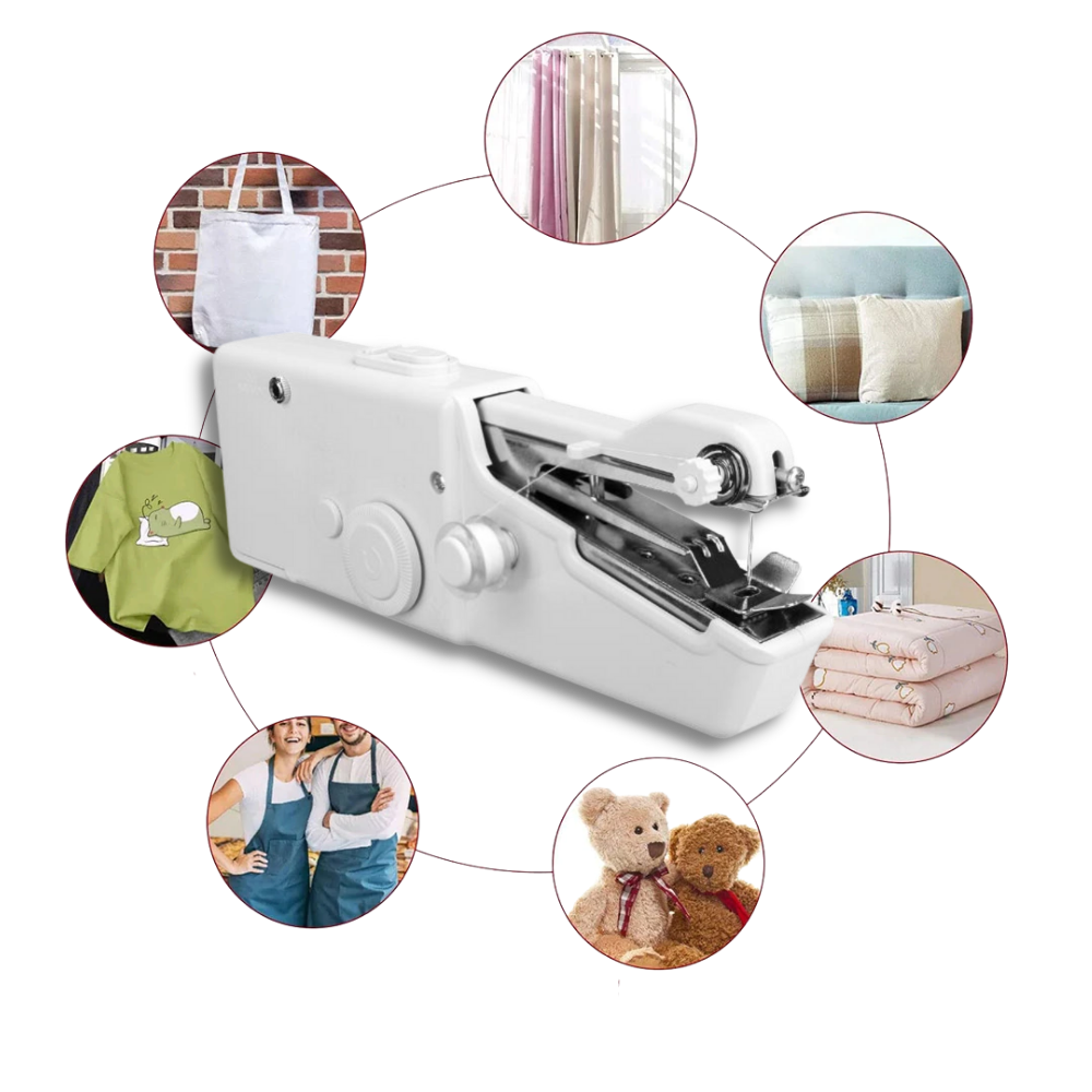 Machine à coudre portative et son kit de couture - Ozerty