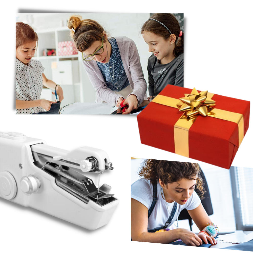 Machine à coudre portative et son kit de couture - Ozerty