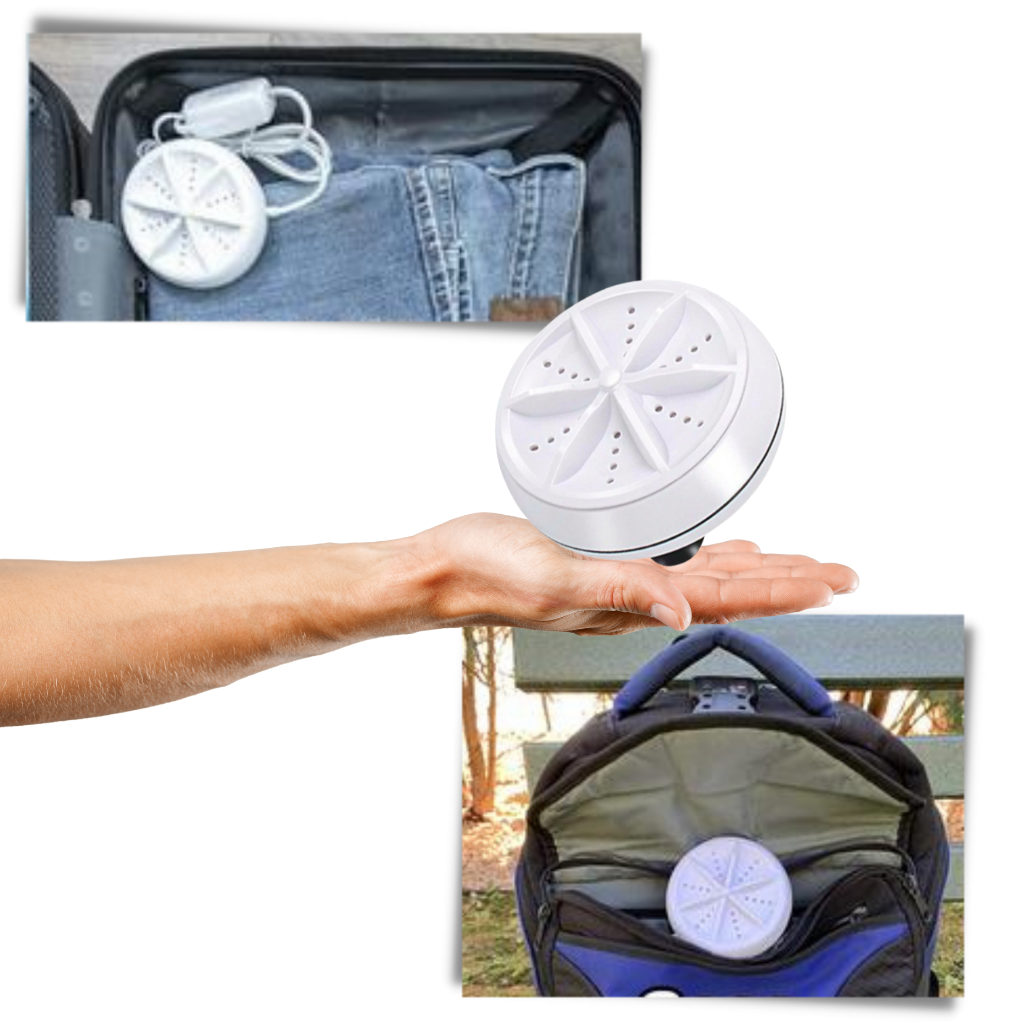 Lave-vaisselle et machine à laver à ultrasons portatif - Ozerty