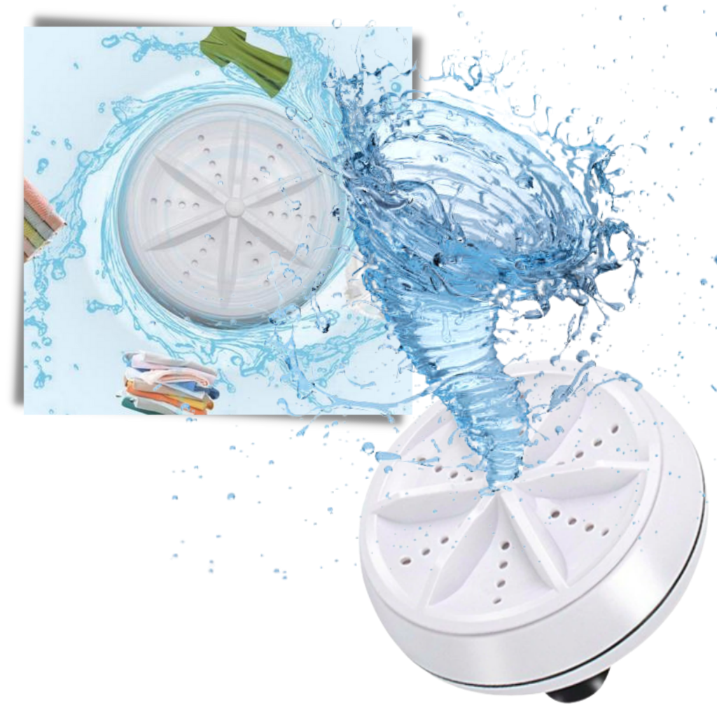 Lave-vaisselle et machine à laver à ultrasons portatif - Ozerty