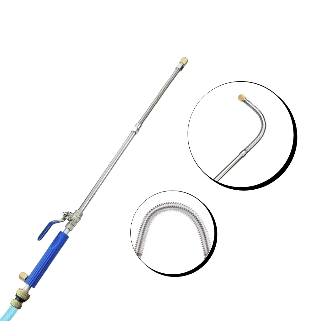 High pressure washing lance