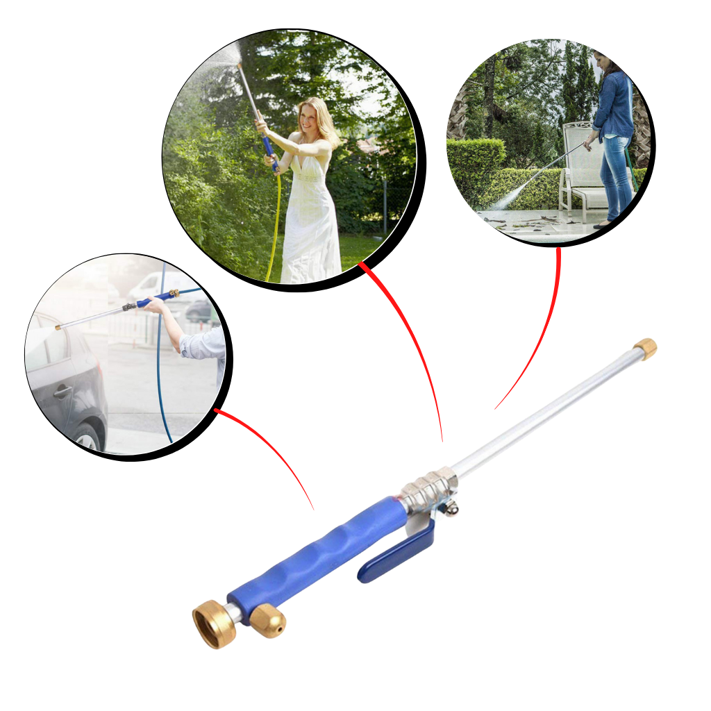 High pressure washing lance