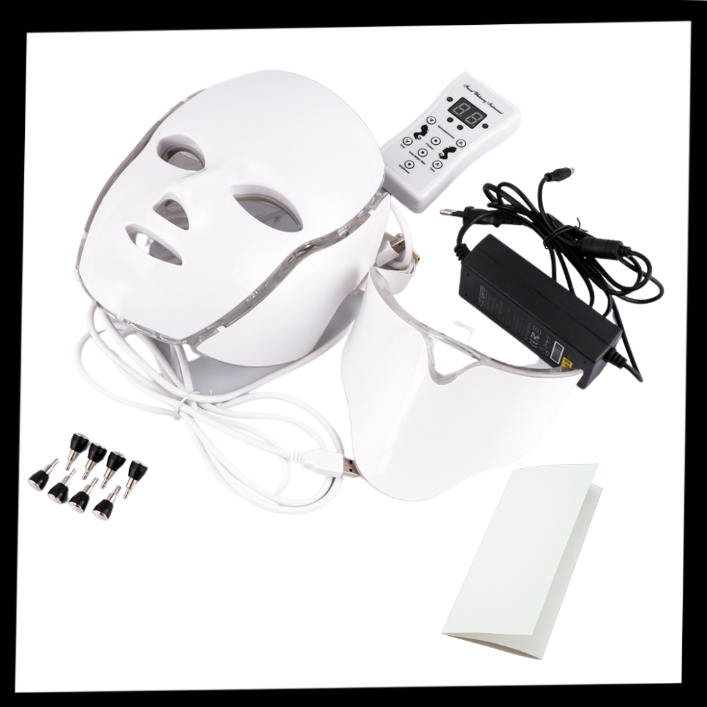 Masque professionnel de luminothérapie à LED - Ozerty