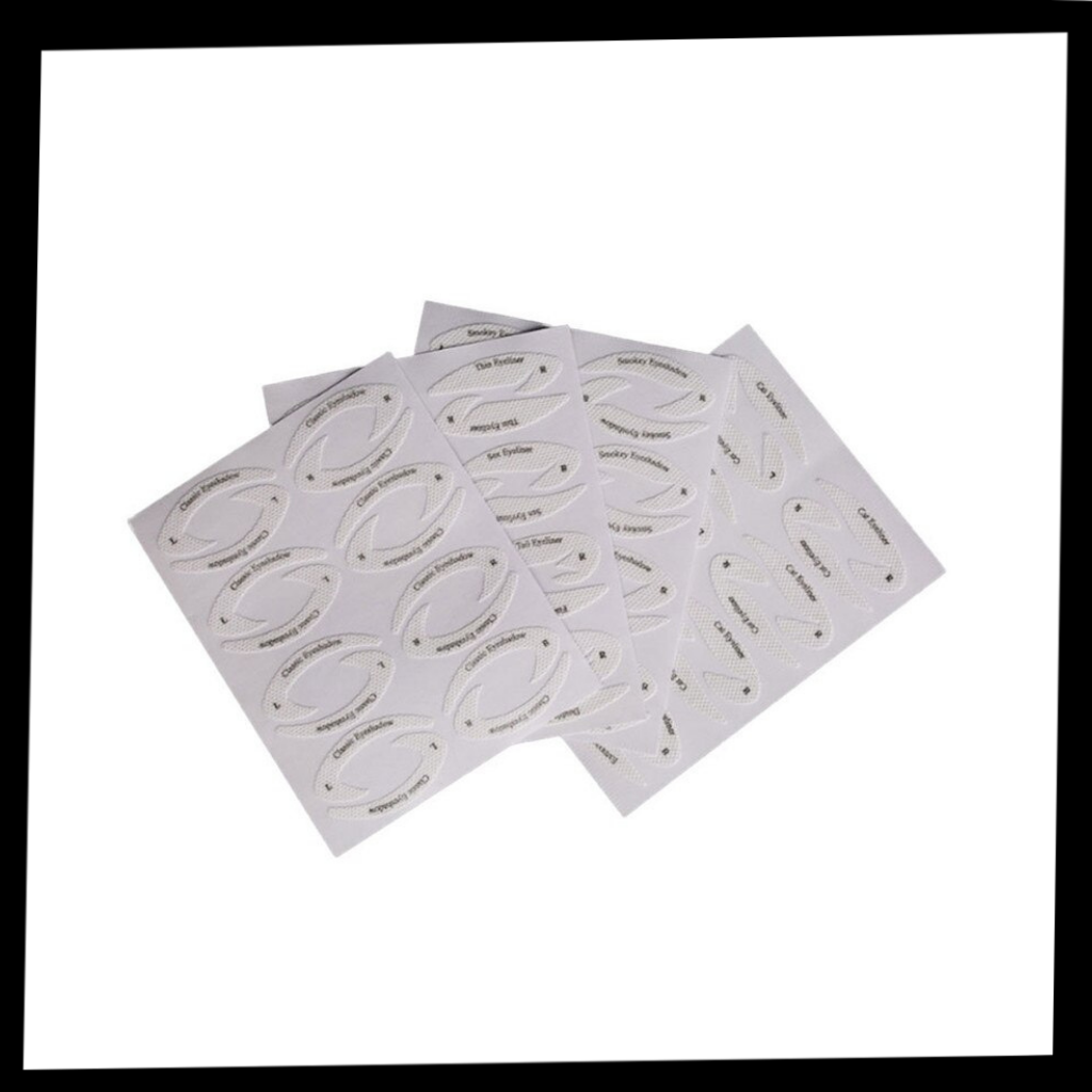 Pack de pochoirs Quick Eyeliner - Ozerty