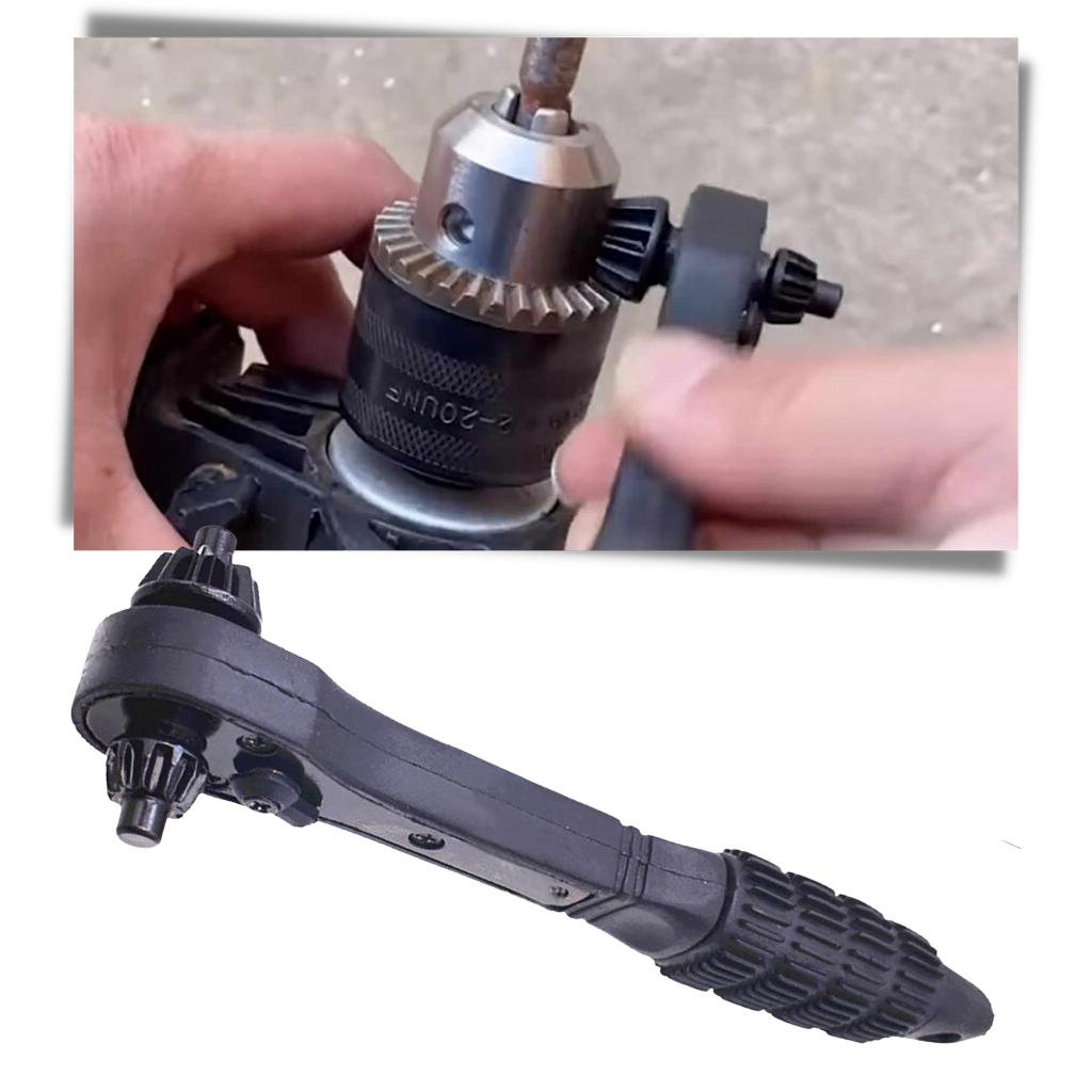 Clé pour mandrin de perceuse à cliquet - Ozerty