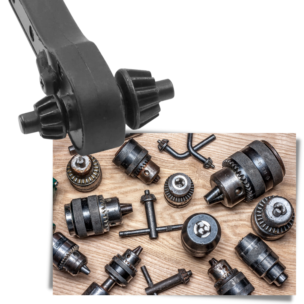 Clé pour mandrin de perceuse à cliquet - Ozerty