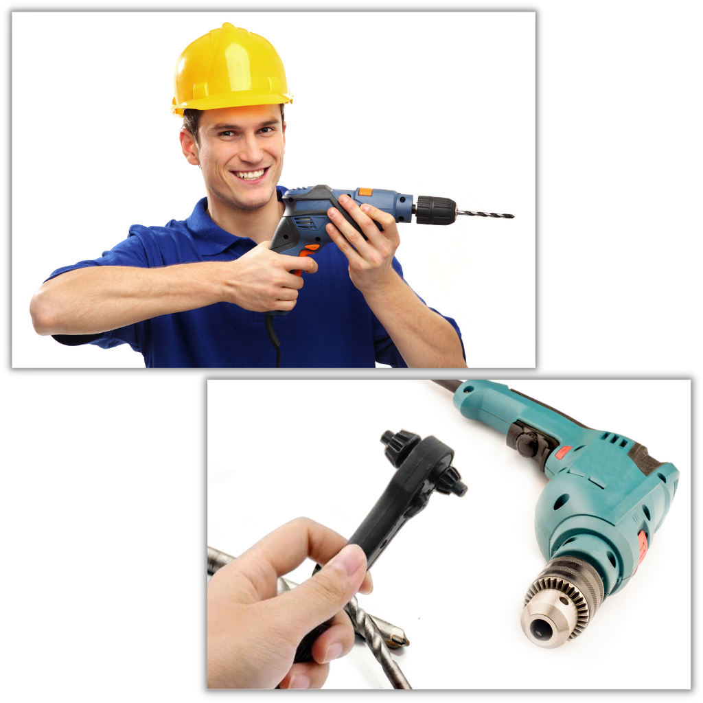 Clé pour mandrin de perceuse à cliquet - Ozerty