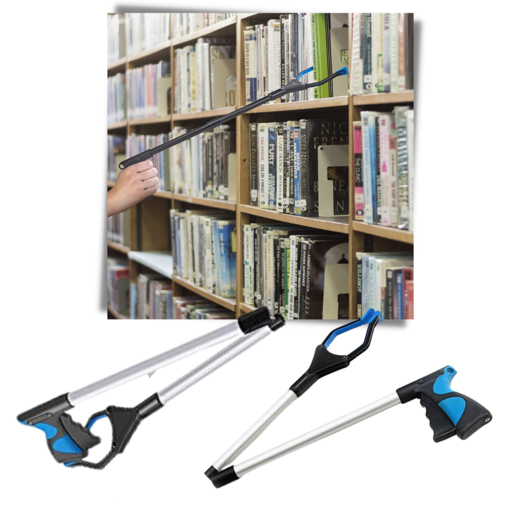 Outil de préhension et de ramassage avec une tête rotative - Ozerty