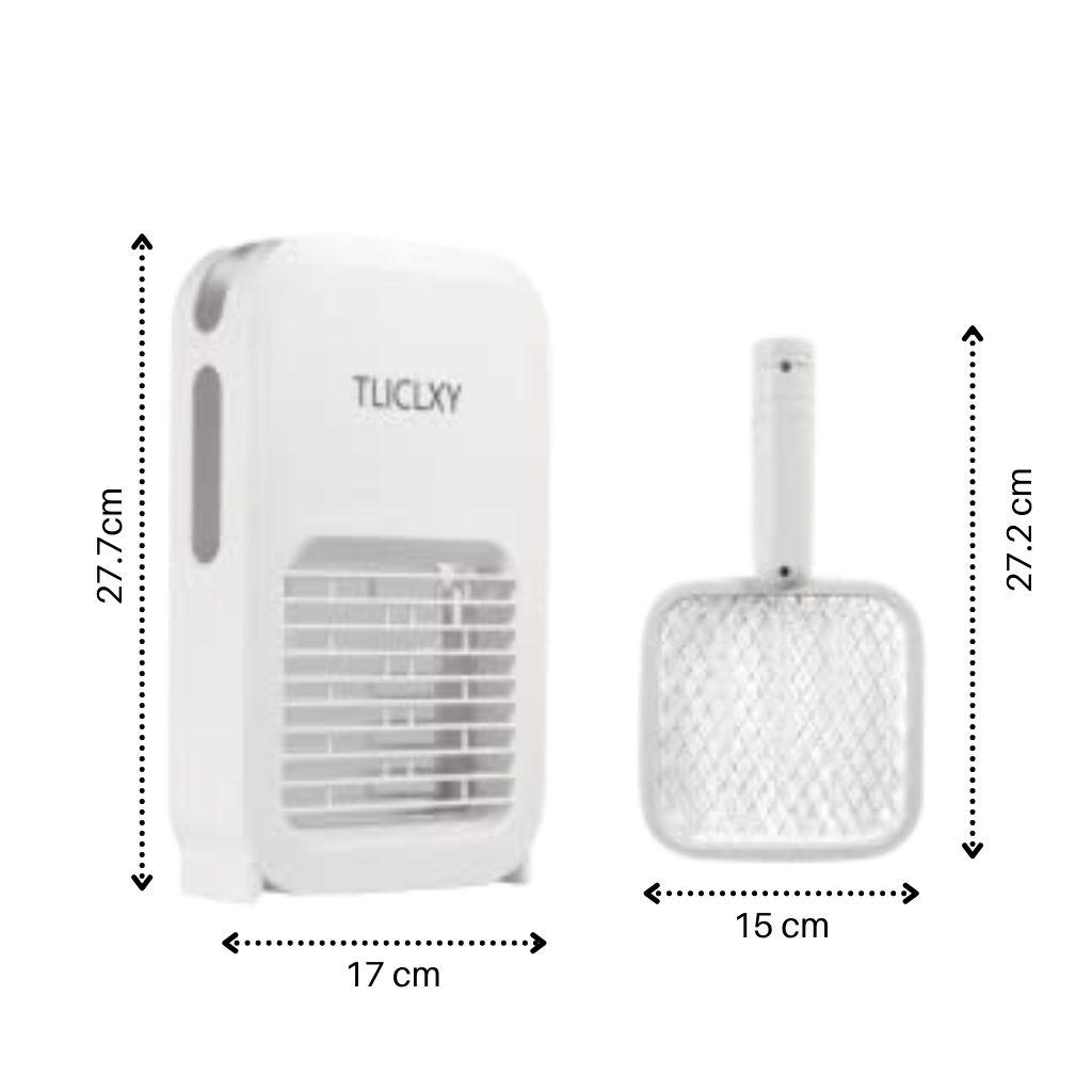 Rechargeable electric mosquito repellent racket lamp