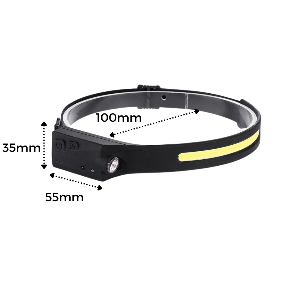 Lampe frontale LED rechargeable - Ozerty